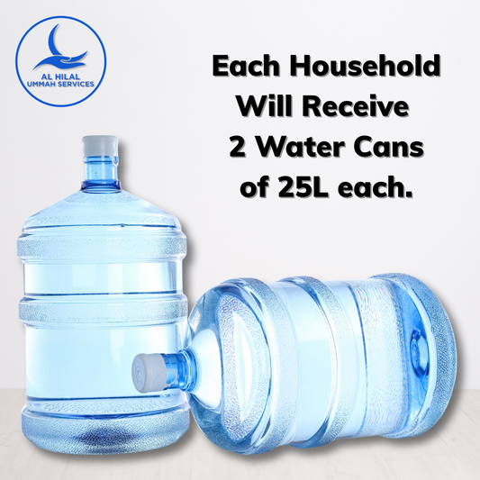 25L Water Bottle Sponsorship for India