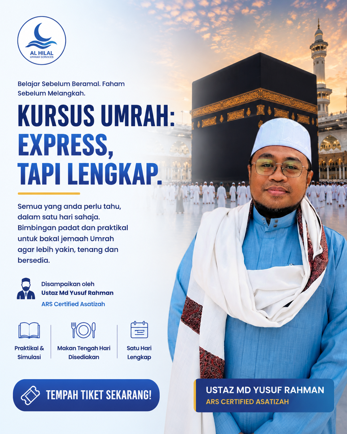 Kursus Umrah - Express, Tapi Lengkap Tickets
