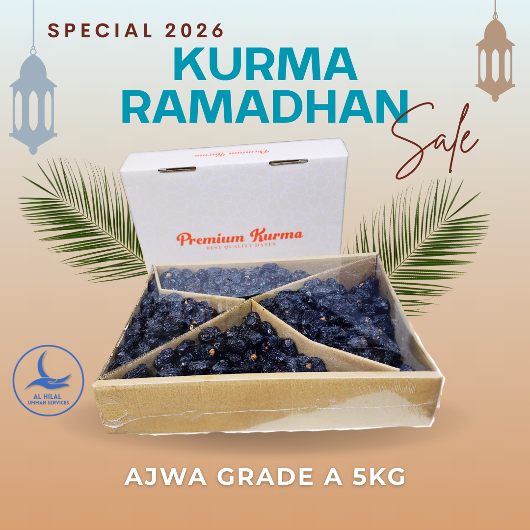 Ajwa Aliyah Al Madinah Dates 5kg – Special Ramadhan 2026 Offer