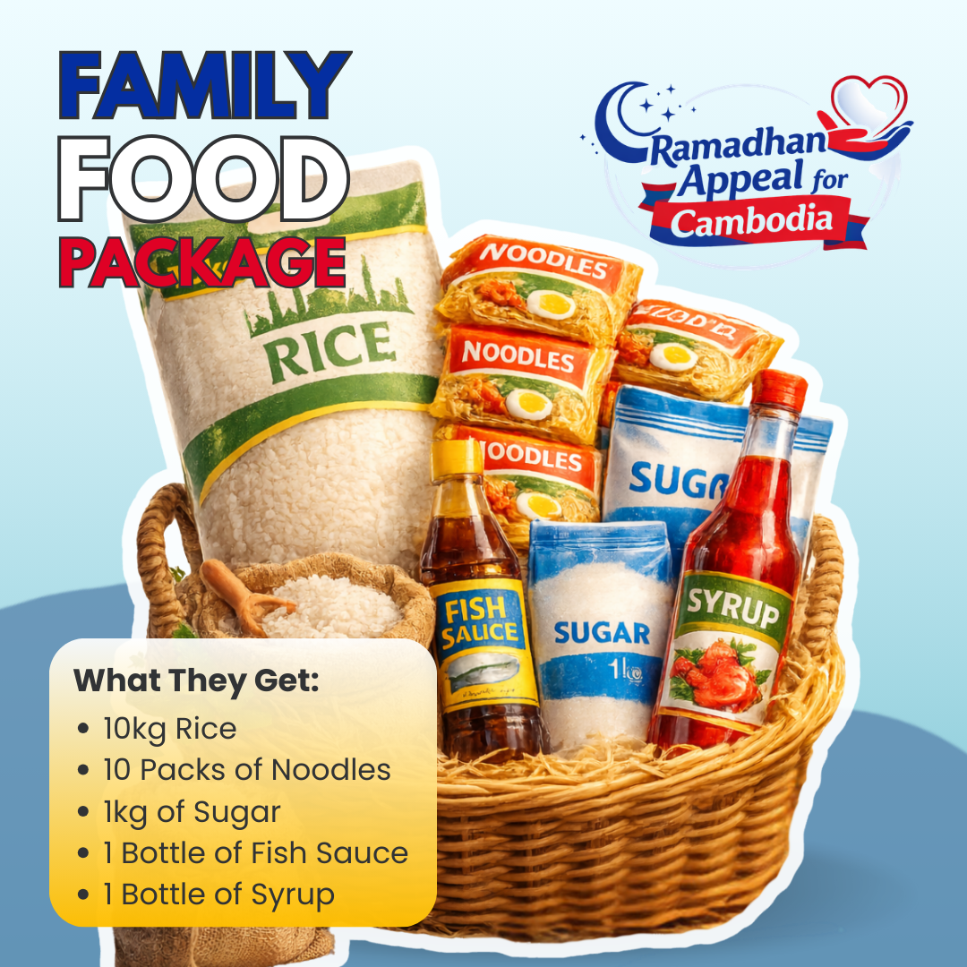 Ramadhan Appeal Cambodia - Food Supply For Needy Families