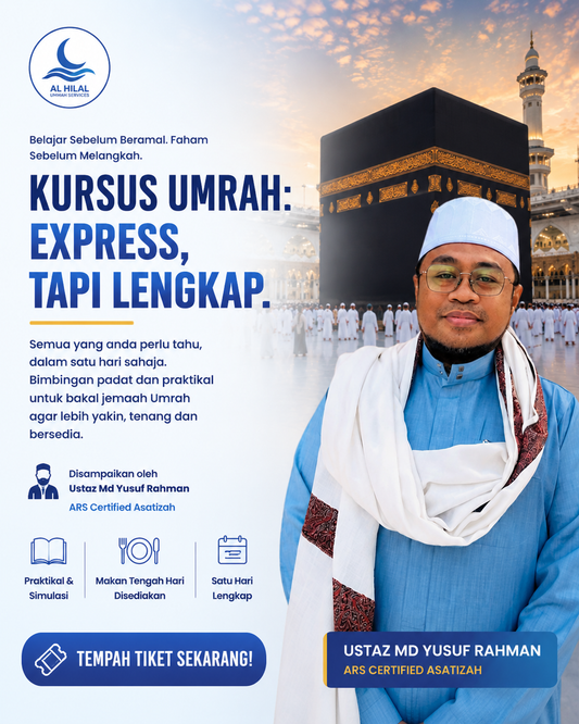 Kursus Umrah - Express, Tapi Lengkap Tickets