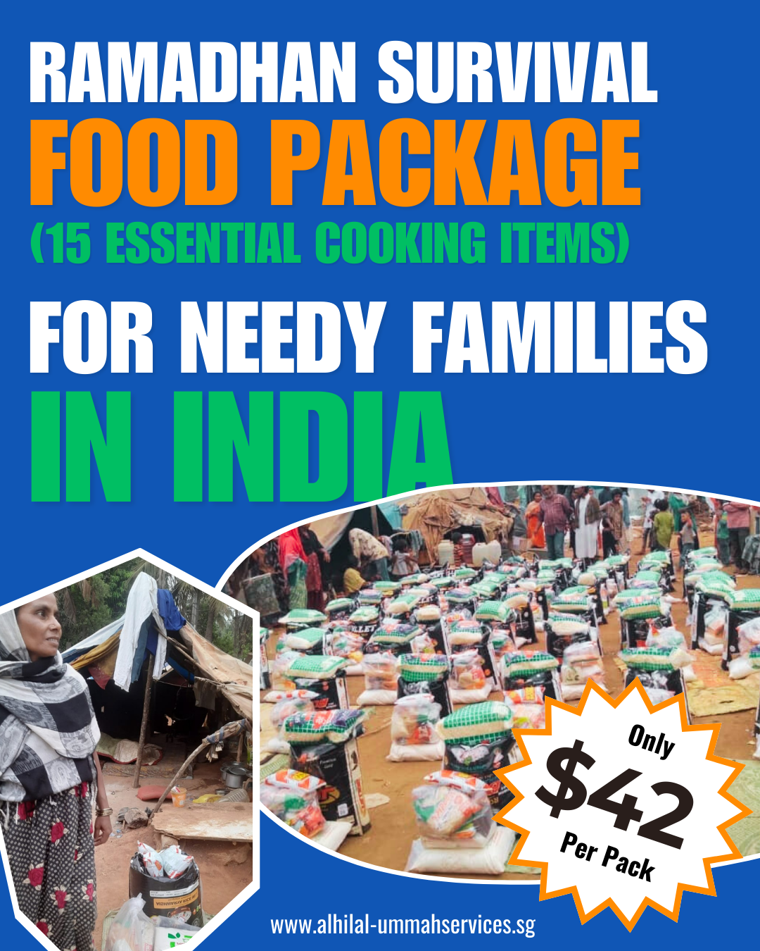 Ramadhan Survival Food Package - India