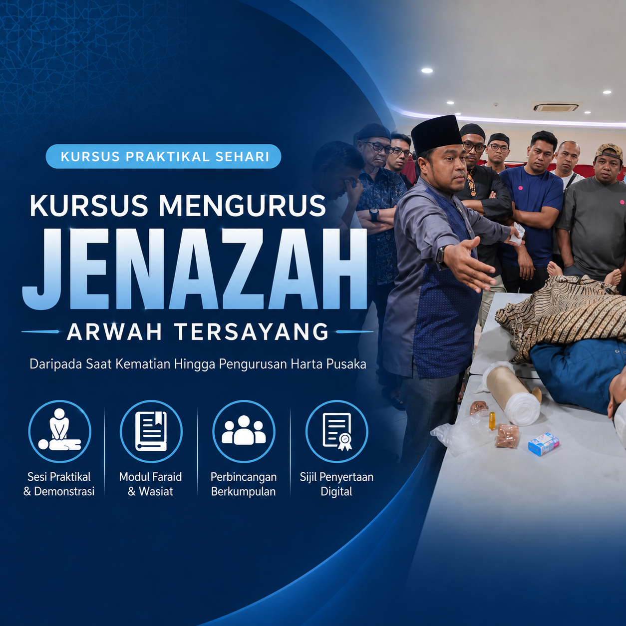 Kursus Mengurus Jenazah Arwah Tersayang - Tickets